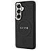 Custodia Guess Saffiano Peony Embossed Ring Nera Per Samsung Galaxy S26 Plus - Foto miniatura 2