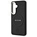 Custodia Guess Saffiano Peony Embossed Ring Nera Per Samsung Galaxy S26 Plus - Foto miniatura 1