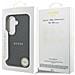 Custodia Guess Saffiano Peony Embossed Ring Nera Per Samsung Galaxy S26 Plus - Foto miniatura 6