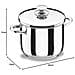 40116, Vaso Vitrocor con coperchio, INOX, 20 cm - Foto miniatura 2