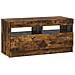 Mobile TV LED Rovere Fumo Legno ingegnerizzato - Foto miniatura 1