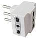 Adattatore Triplo Bianco 16a - Foto miniatura 2
