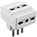 Adattatore Triplo Bianco 16a - Foto miniatura 4