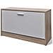Scarpiera in Legno Set 3 in 1 Rovere e Bianco - Foto miniatura 7