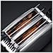 Tostapane 23310-57 a 2 Fette Potenza 1200 W Colore Nero / Acciaio Inox - Foto miniatura 3