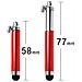 Pennino Per Touch Screen Rosso Schermo Tattile - Attacco Jack 3.5 Mm - Foto miniatura 3
