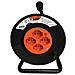 S2515N Kit Avvolgicavo 15 m con 4 Prese Pluristandard - Nero / Arancio - Foto miniatura 2