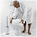 Tavoletta per WC con Coperchio Bianco 150 kg A0071001 - Foto miniatura 4