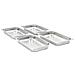 Contenitori Per Alimenti 4 Pz Gn 1/1 65 Mm In Acciaio Inox - Foto miniatura 2