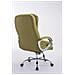 Sedia Ufficio Vancouver XXL in Tessuto I Poltrona Elegante Direttore Carico Max 235 kg I Poltrona Ergonomica Imbottita e Rinforzata Verde - Foto miniatura 3