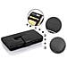 Custodia Compatibile Con Nokia Lumia 920 In Nero Ossido - Coperchio Protettivo Con Chiusura Magnetica E 3 Slot Per Carte - Foto miniatura 2