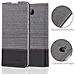 Custodia Compatibile Con Nokia Lumia 650 In Grigio Nero - Coperchio Protettiva Con Chiusura Magnetica, Funzione Stand E Tasca Per Le Carte - Foto miniatura 2