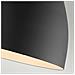 Applique 1 Luce, Nero Midnight, Ottone Brunito, E27 - Foto miniatura 3