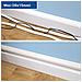 1m3015w Mini Trunking Management System Cavi Ordinati E Cavi Per Uso Casa E Ufficio Decorativo Coperchio Per I Cablaggi Bianco 30x15mm - Foto miniatura 3