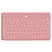 Keys-To-Go - Tastiera - Bluetooth - QWERTY - pan-nordico - rosa - Foto miniatura 1
