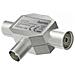 Splitter Antenna Hama Coax Plug - 2 Coax Sockets - Foto miniatura 1