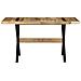 Tavolo Da Pranzo 140x70x76 Cm In Legno Di Mango Grezzo - Foto miniatura 2