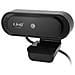 Webcam Usb Full Hd 1080p Inclinabile 120° Con Microfono Integrato, Nero - Foto miniatura 2