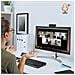 Webcam Usb Full Hd 1080p Inclinabile 120° Con Microfono Integrato, Nero - Foto miniatura 10