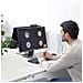 Webcam Usb Full Hd 1080p Inclinabile 120° Con Microfono Integrato, Nero - Foto miniatura 5