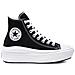 568497c Ct All Star Hi Trainer Donna Taglia 36.5 Colore Nero /Bianco - Foto miniatura 1