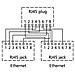 pnp 3 RJ-45 2x RJ-45 Argento cavo di interfaccia e adattatore - Foto miniatura 1