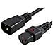Cavo di Alimentazione M / F 0.5m Nero - Foto miniatura 1