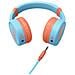 Lol&roll Pop Kids Headphones Blue (music Share, Detachable Cable, <85 Db Volume Limit, Microphone)  - Foto miniatura 7