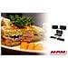 MOP-33M Sandwichtoaster / Wafflemaker / Grill 3 in 1 Potenza 1200 W con Piastre Intercambiabili - Nero - Foto miniatura 5