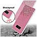 Custodia Compatibile Con Samsung Galaxy S8 Plus In Rosa Con Glitter - Coperchio Protettivo In Silicone Tpu Flessibile Con Glitter Scintillanti - Foto miniatura 6