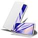 Custodia Compatibile Con Oneplus 8 In Classy Argento - Coperchio Protettiva Con Chiusura Magnetica, Funzione Stand E Tasca Per Le Carte - Foto miniatura 1
