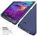 Custodia Compatibile Con Samsung Galaxy Note 4 In Frost Blu Scuro - Coperchio Protettivo In Silicone Tpu Flessibile - Foto miniatura 2