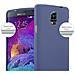 Custodia Compatibile Con Samsung Galaxy Note 4 In Frost Blu Scuro - Coperchio Protettivo In Silicone Tpu Flessibile - Foto miniatura 7
