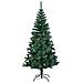 Albero Di Natale Artificiale Punte Iridescenti Verde 210 Cm Pvc - Foto miniatura 2