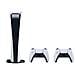 Bundle Console Playstation 5 Digital Edition + 2 Controller Wireless DualSense Colore Bianco - Foto miniatura 2