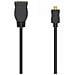 00205168 Cavo Hdmi 0,1 M Hdmi Tipo D [micro] Hdmi Tipo A [standard] Nero (Hdmi Type-d [micro] Male To Hdmi Fem - Foto miniatura 1