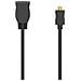 00205168 Cavo Hdmi 0,1 M Hdmi Tipo D [micro] Hdmi Tipo A [standard] Nero (Hdmi Type-d [micro] Male To Hdmi Fem - Foto miniatura 2