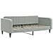 Divano Letto Estraibile Materassi Grigio Chiaro 90x200 Velluto - Foto miniatura 7