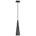 Lampadario A Sospensione Moderno Nevill Metallo Nero 1 Luce Gu10 40w - Foto miniatura 1
