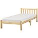Letto Legno Di Pino Florac 90 X 200 Cm Marrone Chiaro - Foto miniatura 8