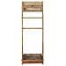 Scaffale Da Bagno A 2 Ripiani In Legno Di Pino H172 Cm Samson - Foto miniatura 3