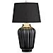 Lampada Da Scrivania Contemporanea Bexley Porcellana Nero Nichel 1 Luce E27 - Foto miniatura 4