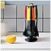 Set Utensili Da Cucina 6 Pezzi Con Manico Ergonomico Supporto Rotante, Multicolore - Foto miniatura 2