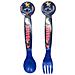 Set Posate Per Bambini Cucchiaio E Forchetta Fantasia Stitch Palms, Blu - Foto miniatura 3