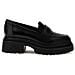 Finda Loafers Mocassino Pelle Scarpe Donna Nero Eu 36, Fltfin Lea14 Black - Foto miniatura 1