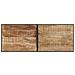 Tavolo da Bar 150x55x107 cm in Legno Grezzo Massello di Mango - Foto miniatura 3