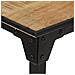 Tavolo da Bar 150x55x107 cm in Legno Grezzo Massello di Mango - Foto miniatura 8