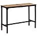 Tavolo da Bar 150x55x107 cm in Legno Grezzo Massello di Mango - Foto miniatura 1