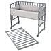 8961TP-8V230 letto per bambino Culla MDF, Legno Grigio - Foto miniatura 3