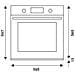 Forno Elettrico da Incasso F605HEREKAX Capacità 76 L Multifunzione Ventilato Potenza 2100 W Colore Acciaio Inox - Foto miniatura 5